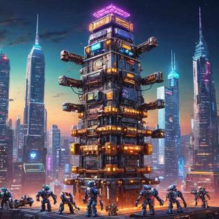 Tower upgrade paths